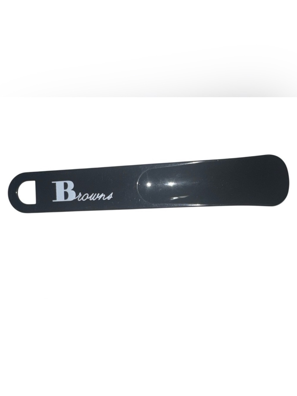 Browns Black Shoe Horn – Unisex Footwear Accessory